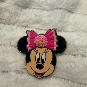 Disney Minnie Mouse Pink Bow Pin